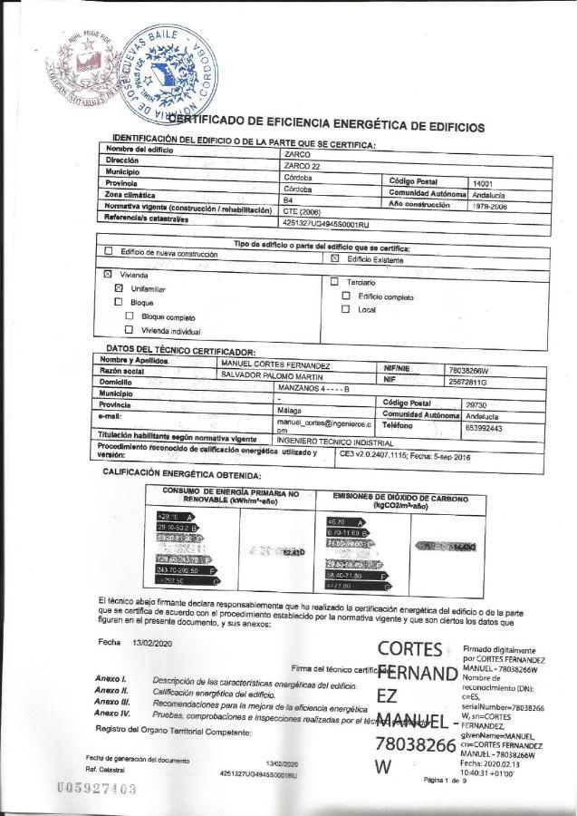 Purísima Vivienda Turística Apartamento Córdova